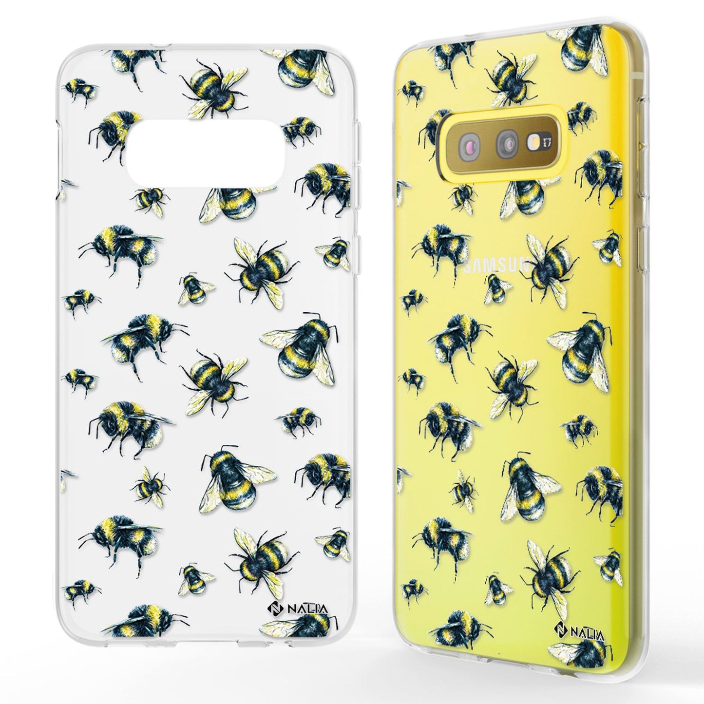 NALIA Galaxy S10e Slim Silikon Motiv Case Cover - Kapazität 0,3 mm, Leistung Stoßfest, Größe Passgenau