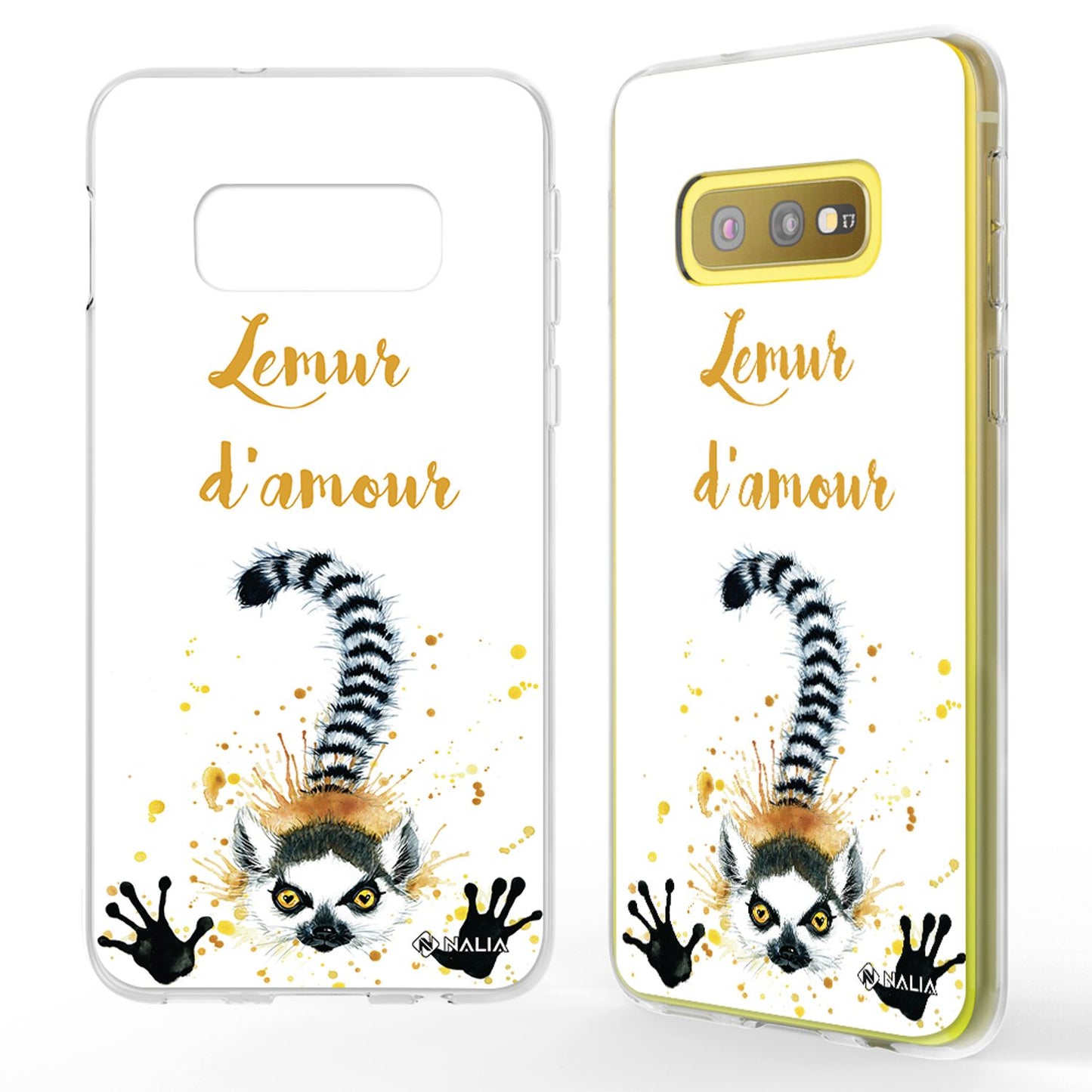 NALIA Galaxy S10e Slim Silikon Motiv Case Cover - Kapazität 0,3 mm, Leistung Stoßfest, Größe Passgenau