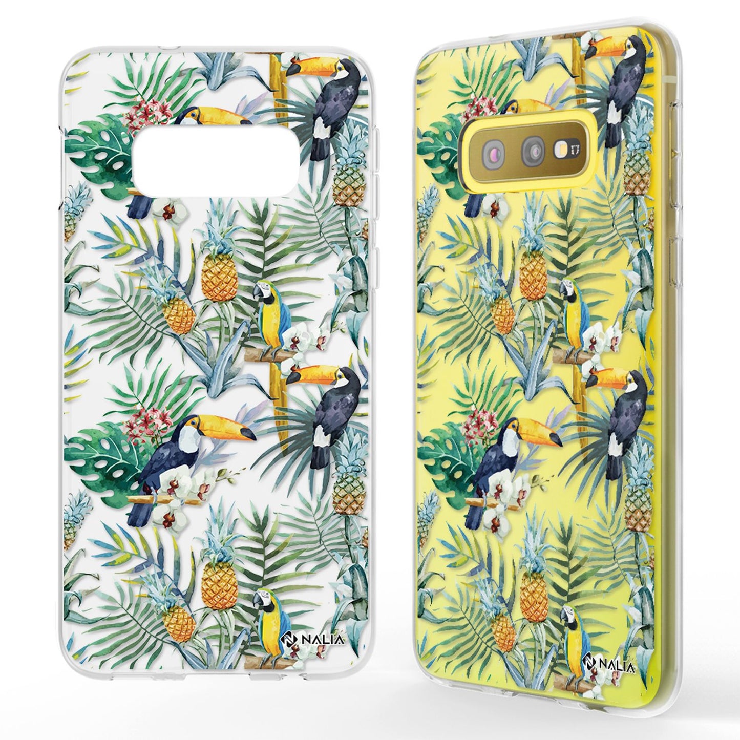 NALIA Galaxy S10e Slim Silikon Motiv Case Cover - Kapazität 0,3 mm, Leistung Stoßfest, Größe Passgenau