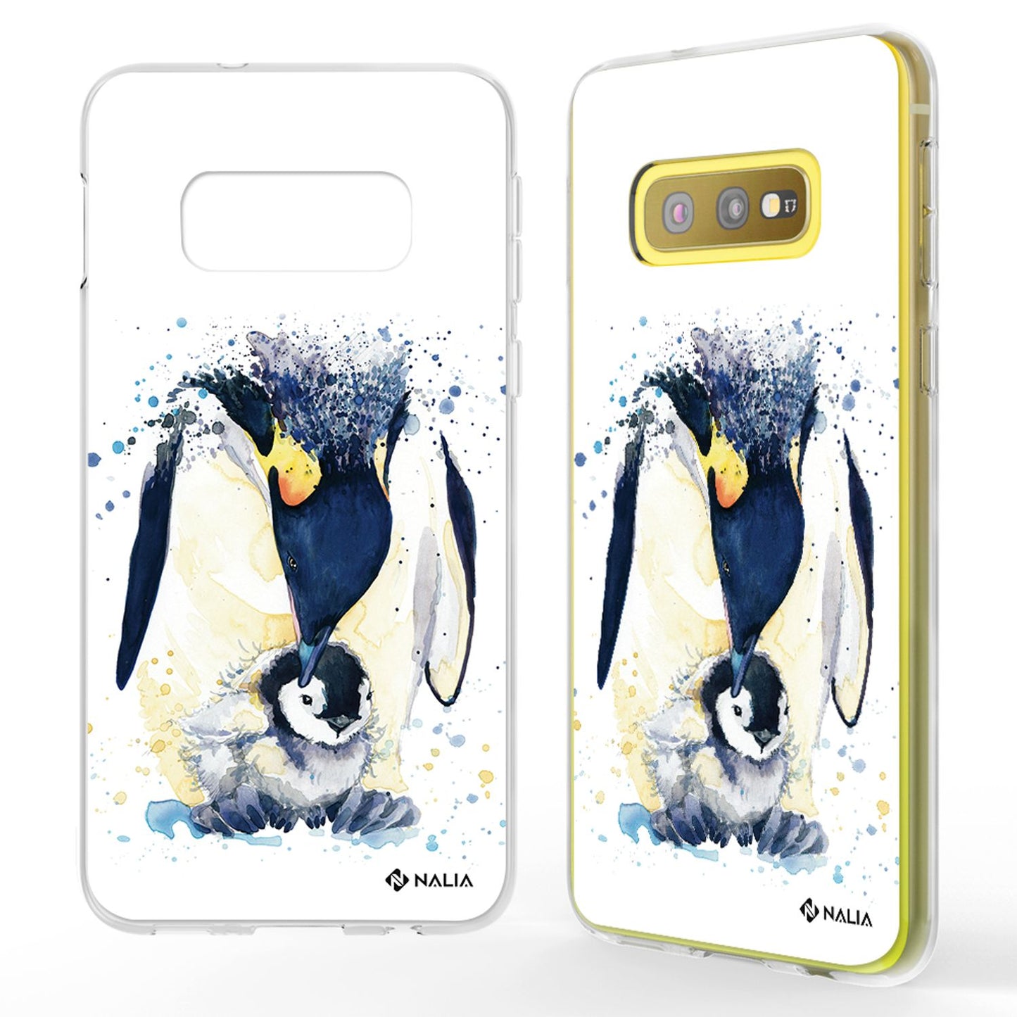 NALIA Galaxy S10e Slim Silikon Motiv Case Cover - Kapazität 0,3 mm, Leistung Stoßfest, Größe Passgenau