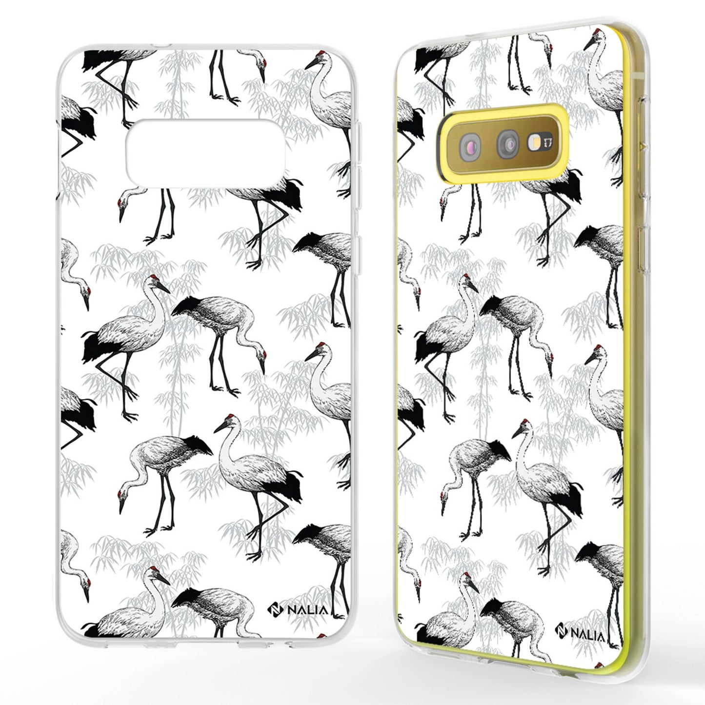 NALIA Galaxy S10e Slim Silikon Motiv Case Cover - Kapazität 0,3 mm, Leistung Stoßfest, Größe Passgenau