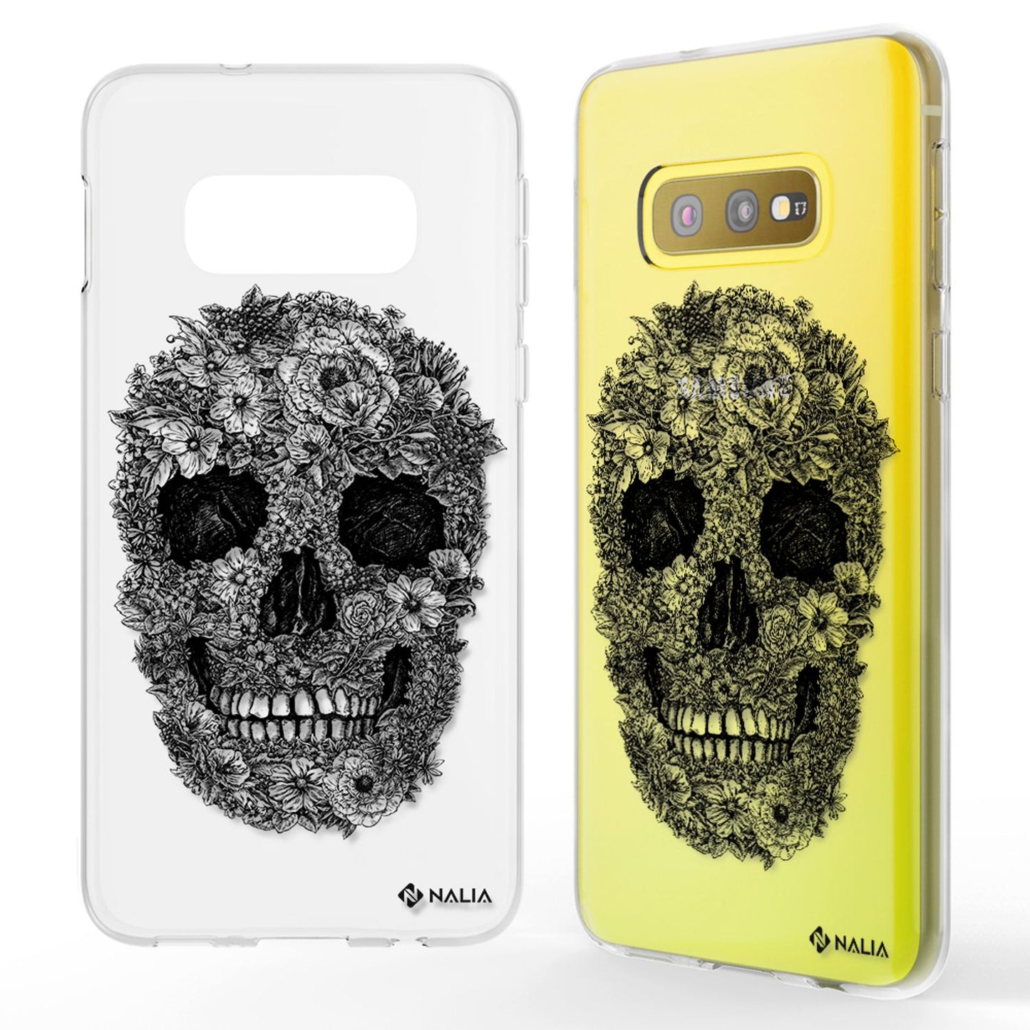 NALIA Galaxy S10e Slim Silikon Motiv Case Cover - Kapazität 0,3 mm, Leistung Stoßfest, Größe Passgenau