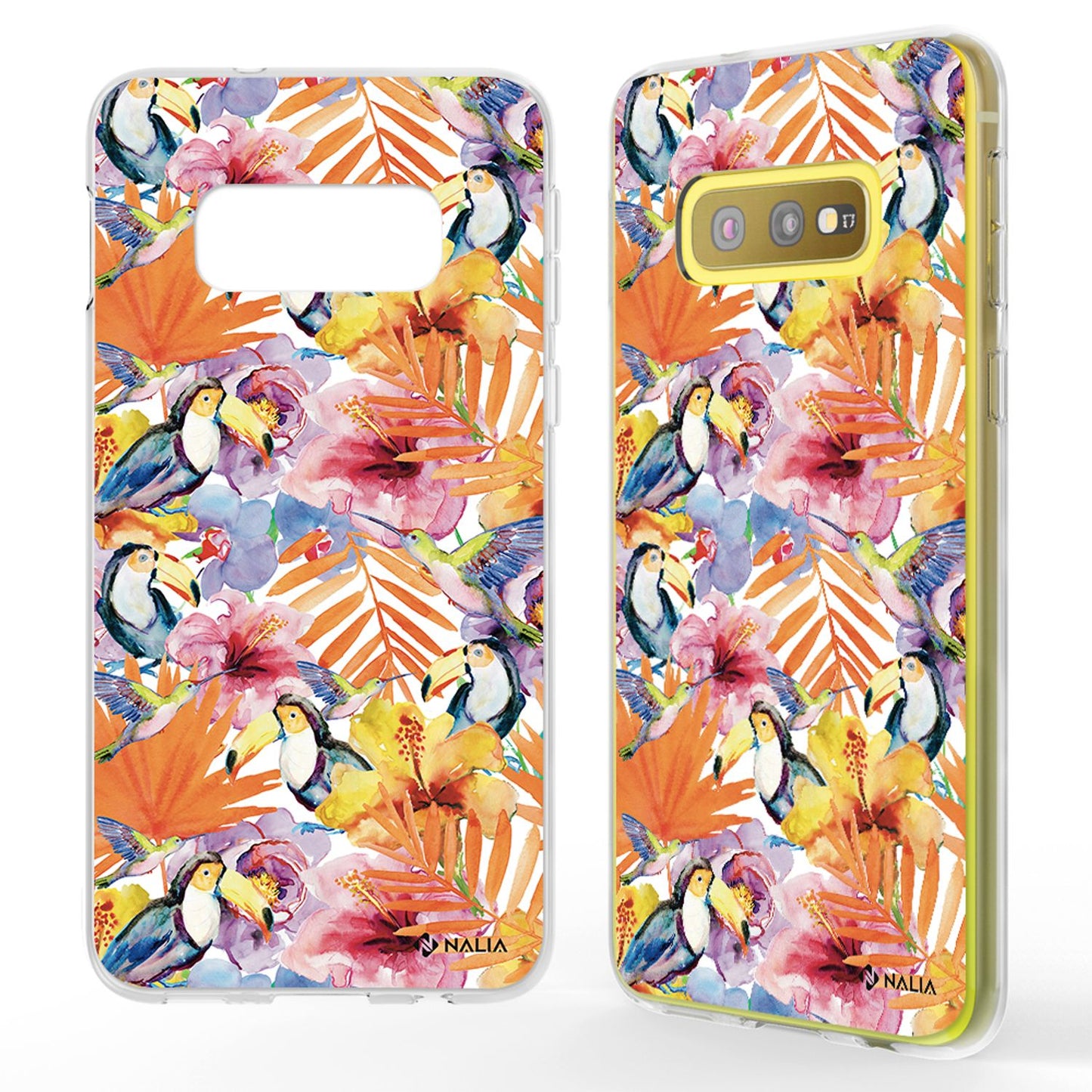 NALIA Galaxy S10e Slim Silikon Motiv Case Cover - Kapazität 0,3 mm, Leistung Stoßfest, Größe Passgenau