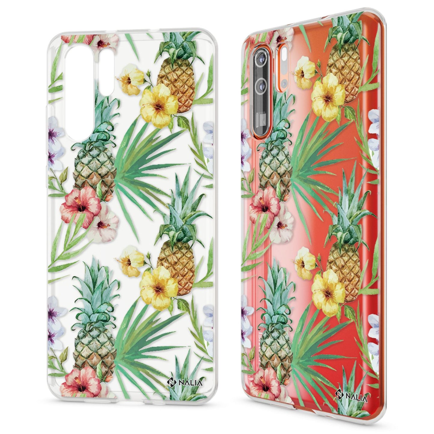 NALIA Huawei P30 Pro Ultra Slim Silikonhülle Crystal Cover - Material Silikon Farbe Transparent Größe Ultra Slim