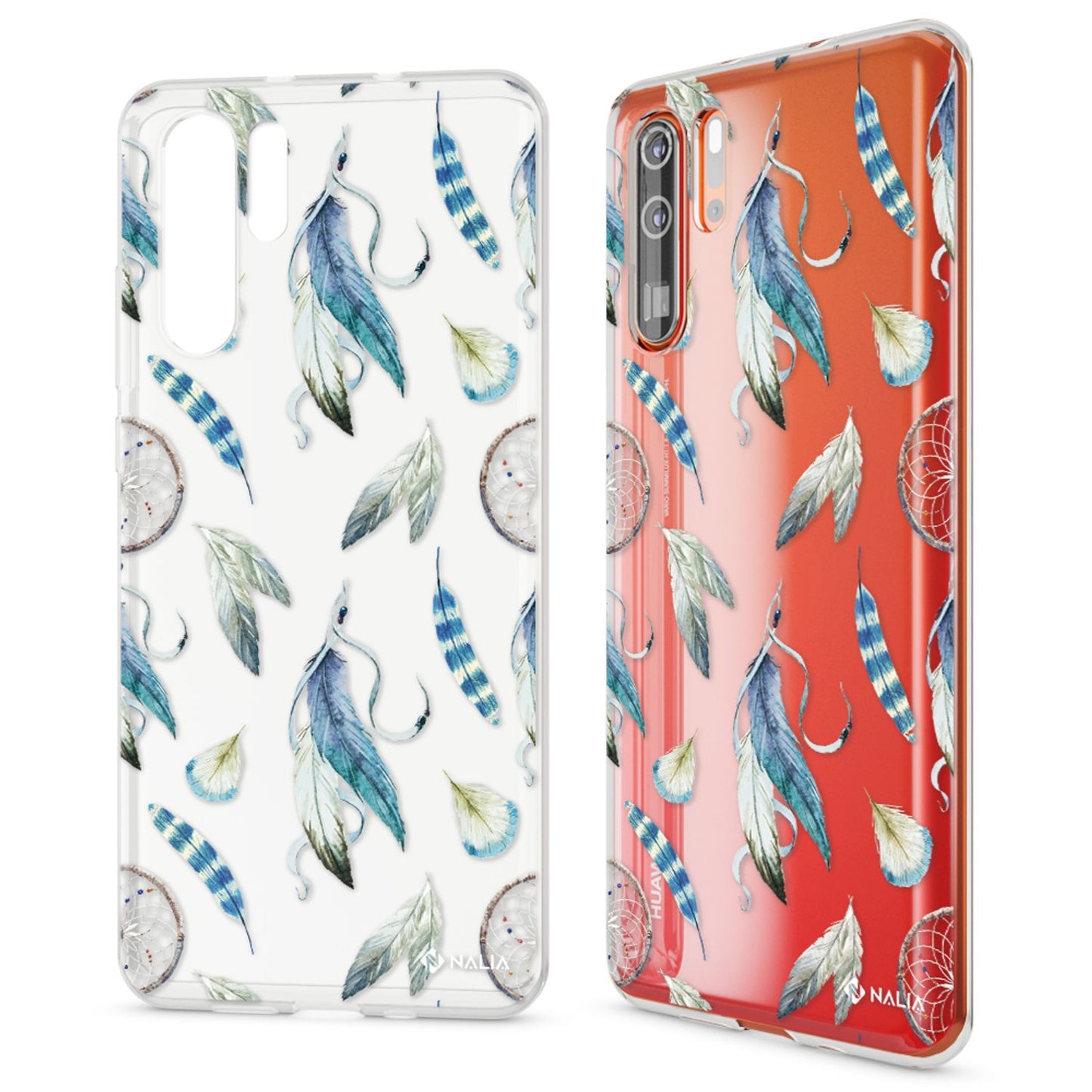 NALIA Huawei P30 Pro Ultra Slim Silikonhülle Crystal Cover - Material Silikon Farbe Transparent Größe Ultra Slim