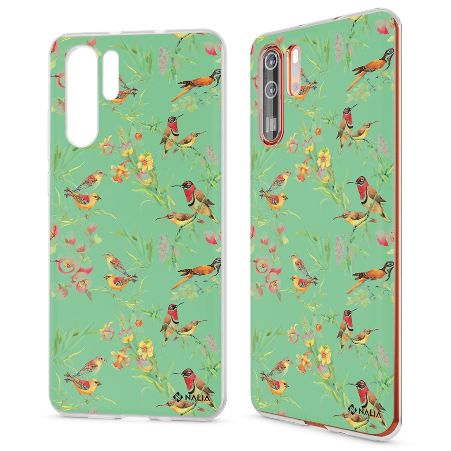 NALIA Huawei P30 Pro Ultra Slim Silikonhülle Crystal Cover - Material Silikon Farbe Transparent Größe Ultra Slim