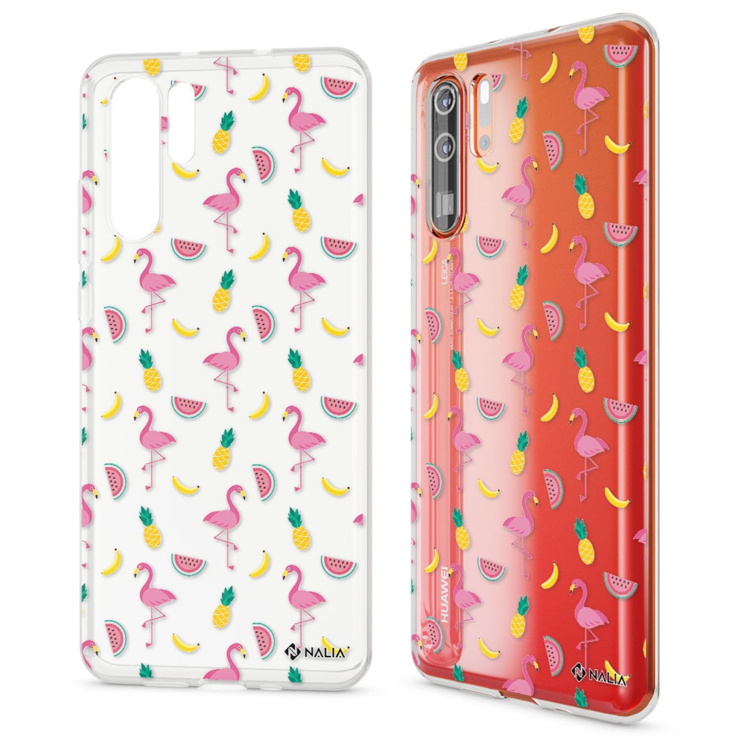 NALIA Huawei P30 Pro Ultra Slim Silikonhülle Crystal Cover - Material Silikon Farbe Transparent Größe Ultra Slim