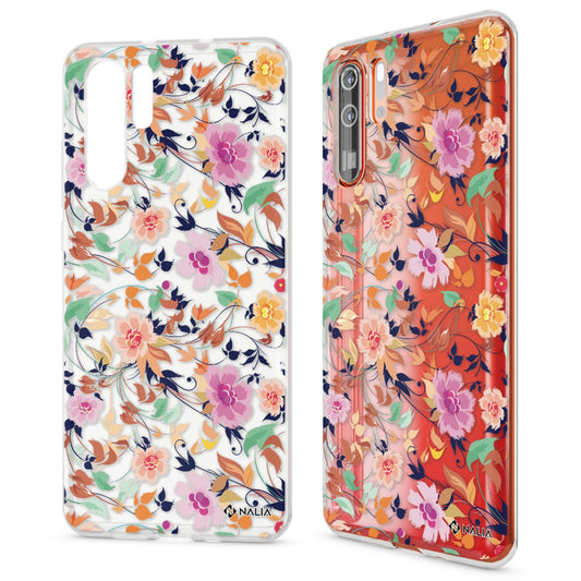 NALIA Huawei P30 Pro Ultra Slim Silikonhülle Crystal Cover - Material Silikon Farbe Transparent Größe Ultra Slim