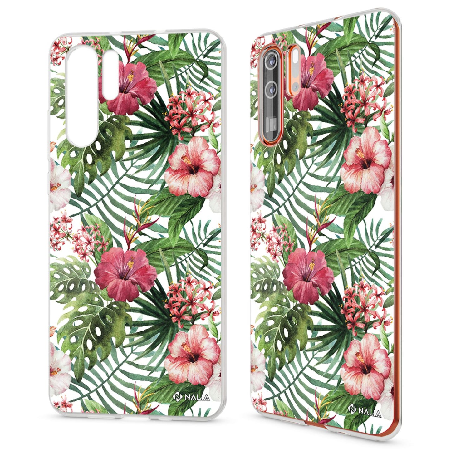 NALIA Huawei P30 Pro Ultra Slim Silikonhülle Crystal Cover - Material Silikon Farbe Transparent Größe Ultra Slim