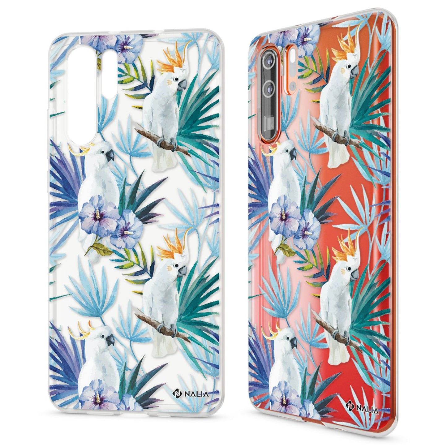 NALIA Huawei P30 Pro Ultra Slim Silikonhülle Crystal Cover - Material Silikon Farbe Transparent Größe Ultra Slim