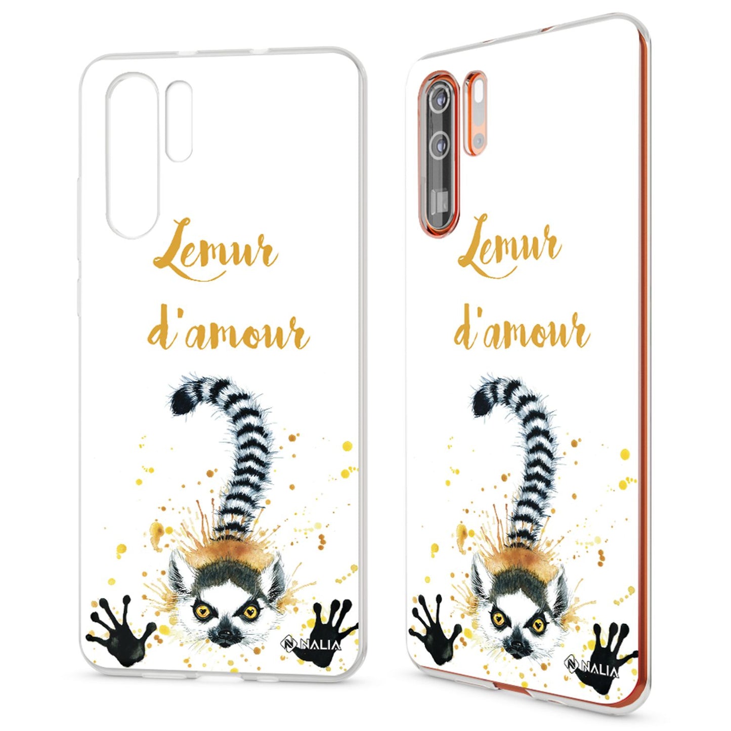 NALIA Huawei P30 Pro Ultra Slim Silikonhülle Crystal Cover - Material Silikon Farbe Transparent Größe Ultra Slim