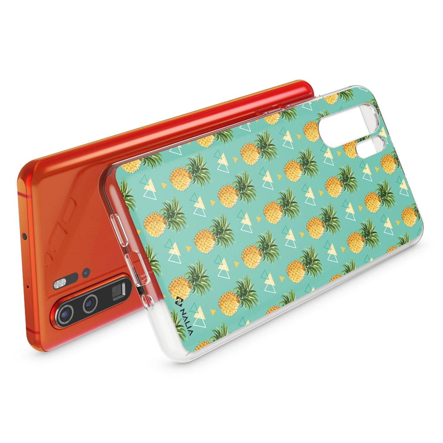 NALIA Huawei P30 Pro Ultra Slim Silikonhülle Crystal Cover - Material Silikon Farbe Transparent Größe Ultra Slim