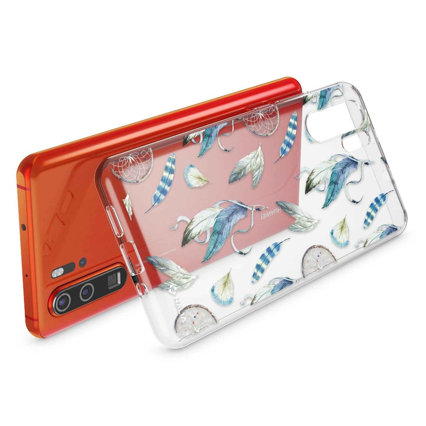 NALIA Huawei P30 Pro Ultra Slim Silikonhülle Crystal Cover - Material Silikon Farbe Transparent Größe Ultra Slim