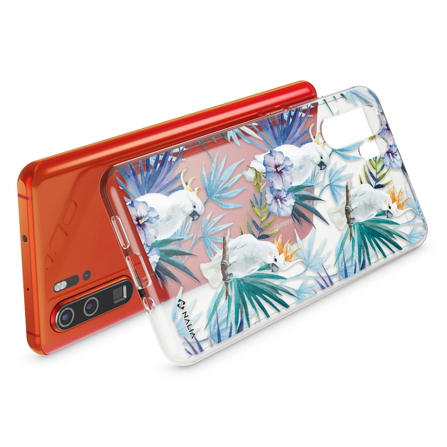 NALIA Huawei P30 Pro Ultra Slim Silikonhülle Crystal Cover - Material Silikon Farbe Transparent Größe Ultra Slim