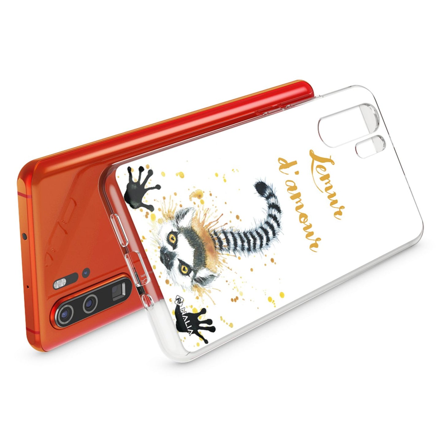 NALIA Huawei P30 Pro Ultra Slim Silikonhülle Crystal Cover - Material Silikon Farbe Transparent Größe Ultra Slim