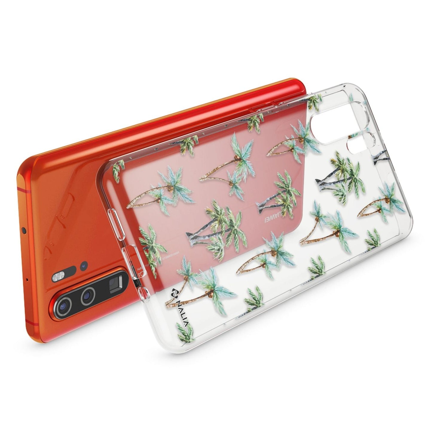 NALIA Huawei P30 Pro Ultra Slim Silikonhülle Crystal Cover - Material Silikon Farbe Transparent Größe Ultra Slim