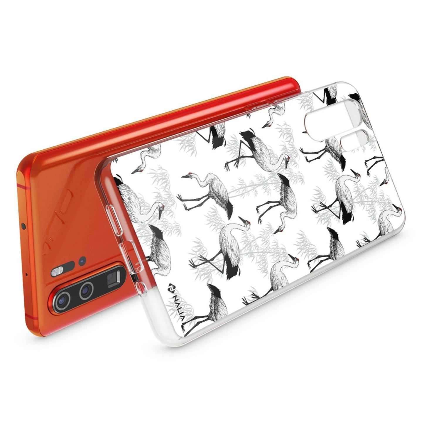 NALIA Huawei P30 Pro Ultra Slim Silikonhülle Crystal Cover - Material Silikon Farbe Transparent Größe Ultra Slim