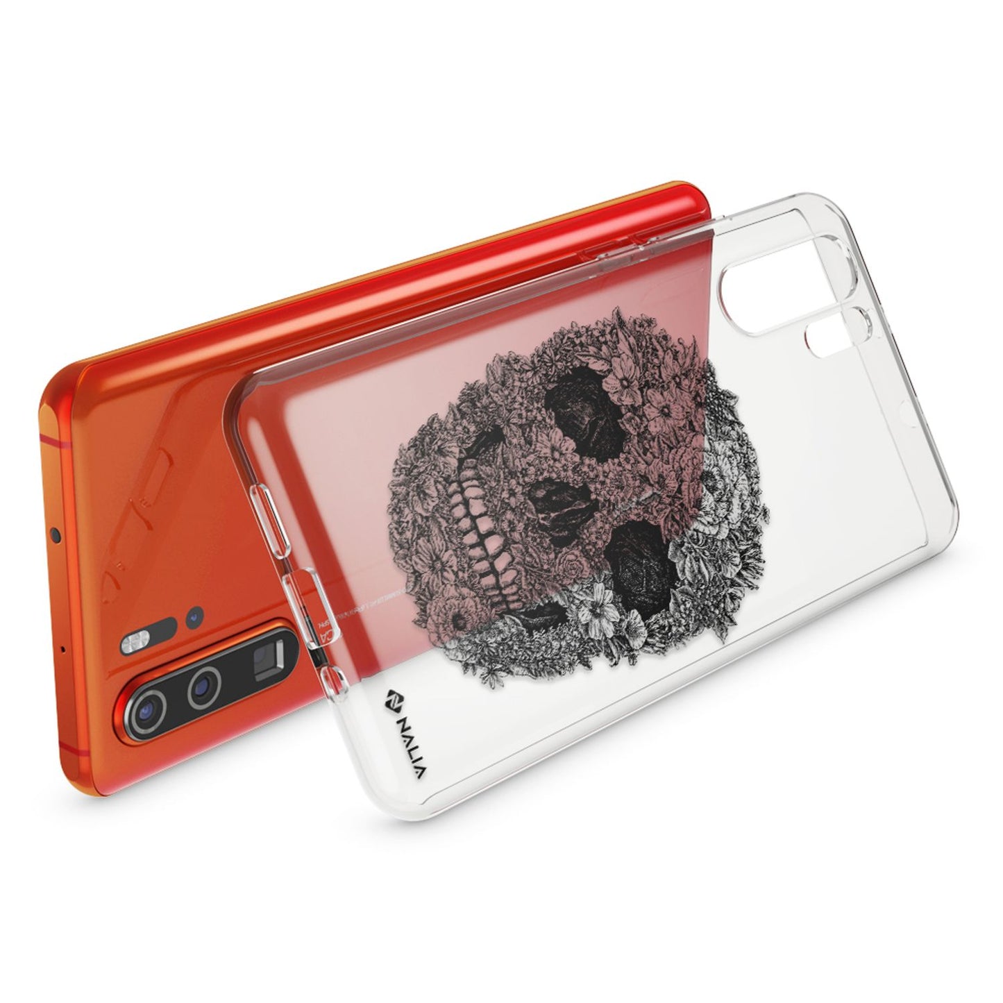 NALIA Huawei P30 Pro Ultra Slim Silikonhülle Crystal Cover - Material Silikon Farbe Transparent Größe Ultra Slim