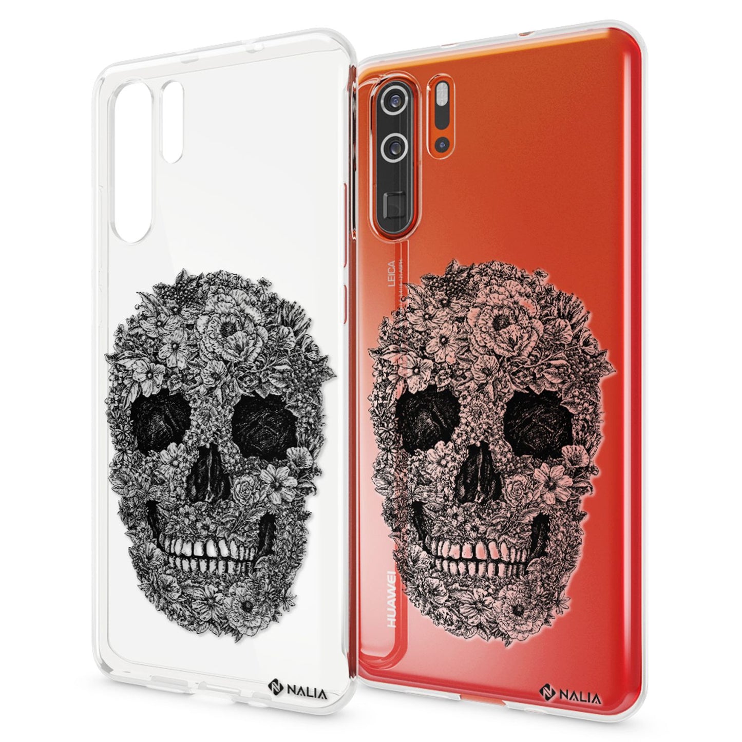 NALIA Huawei P30 Pro Ultra Slim Silikonhülle Crystal Cover - Material Silikon Farbe Transparent Größe Ultra Slim