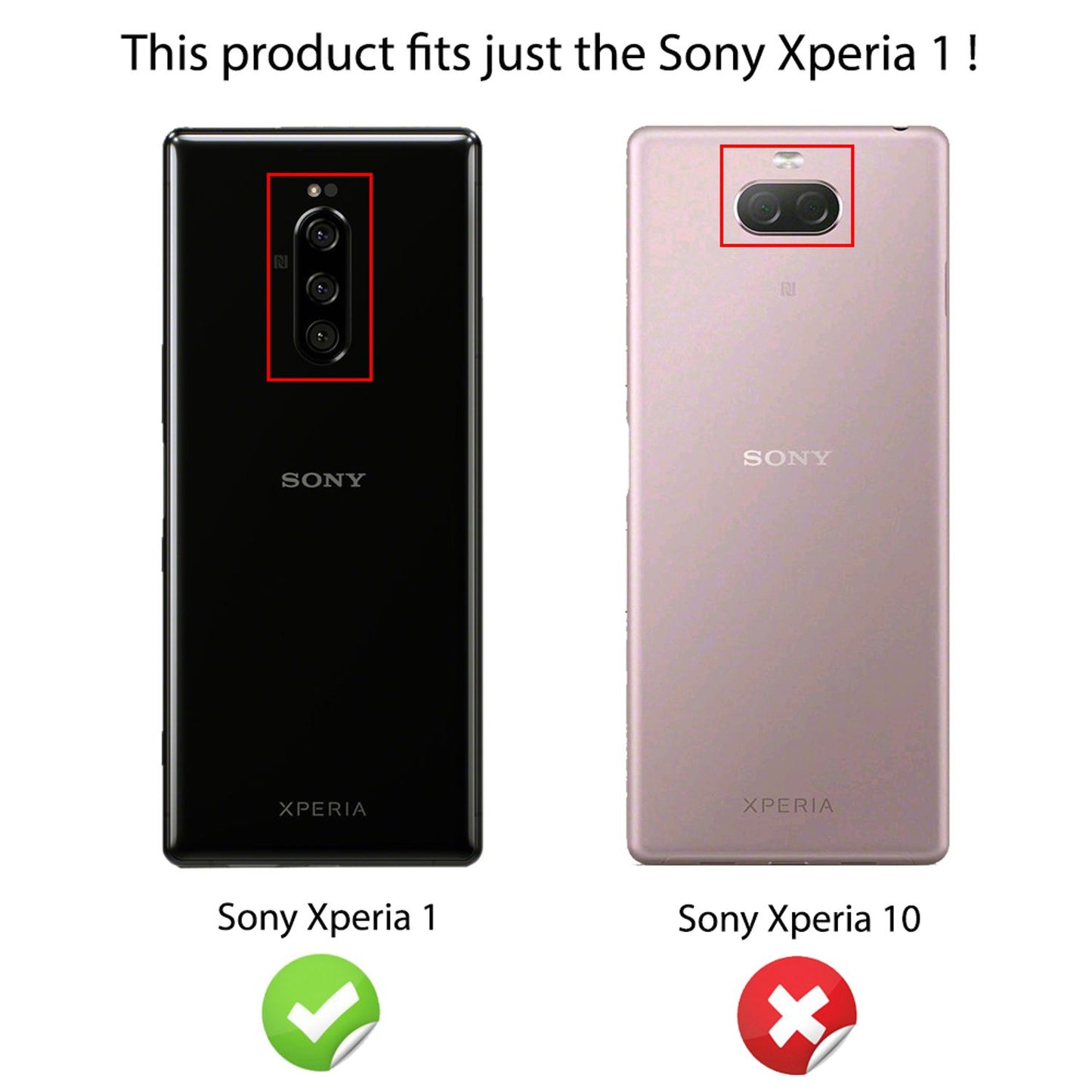 NALIA Handy Hülle für Sony Xperia 1, Carbon Cover Silikon Case Slim Bumper Etui