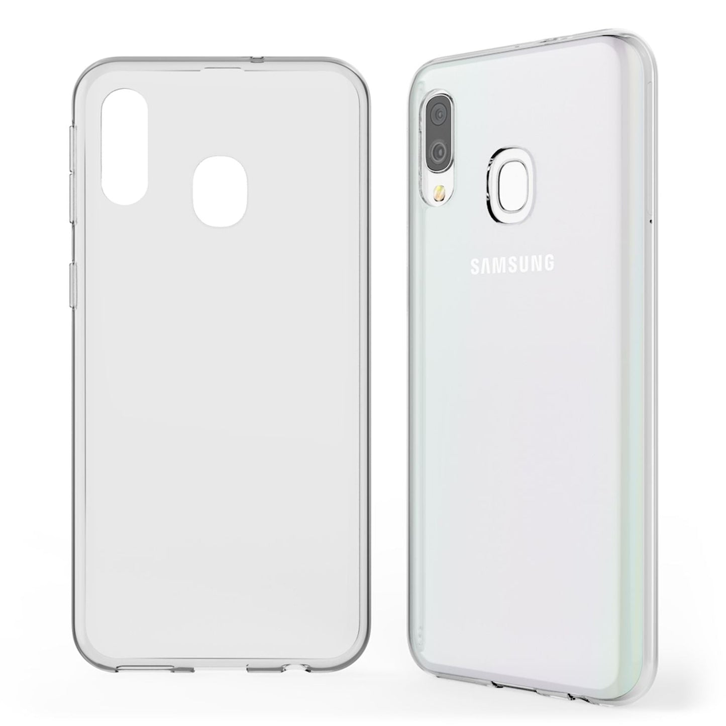 NALIA AirFlex Transparent Hülle Galaxy A20e - Klarheit, Widerstandsfähigkeit, Dünn