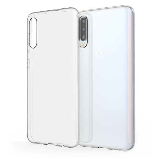 NALIA Galaxy A50 Hülle - Silikon Schutzhülle Transparent Passgenau