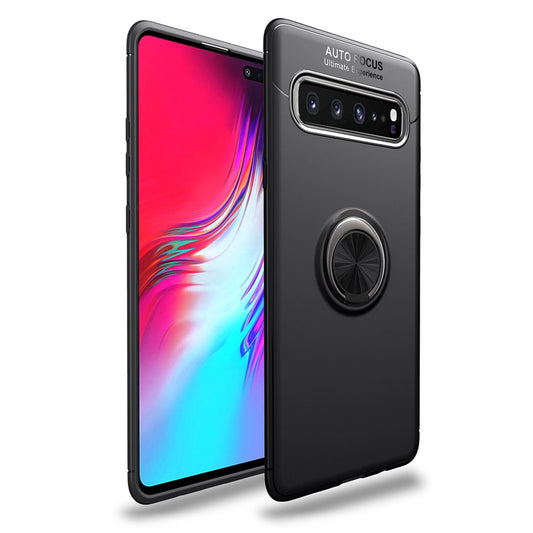 Handy Hülle für Samsung S10 5G, 360 Grad Ring Case Schutz Cover Tasche Schale