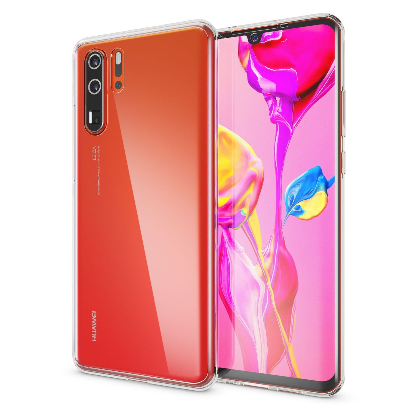 NALIA 360 Grad Rundumschutz Huawei P30 Pro - Silikon 0,8 Millimeter