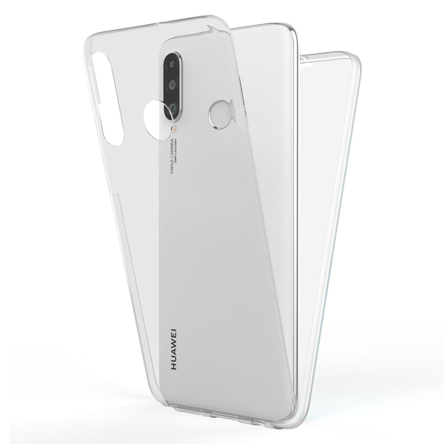 NALIA Handy Hülle für Huawei P30 Lite, 360 Grad Full-Cover Tasche Bumper Etui