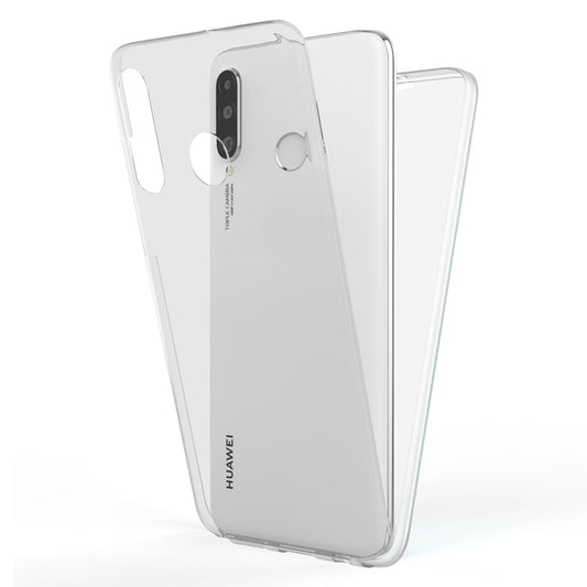 NALIA Handy Hülle für Huawei P30 Lite, 360 Grad Full-Cover Tasche Bumper Etui