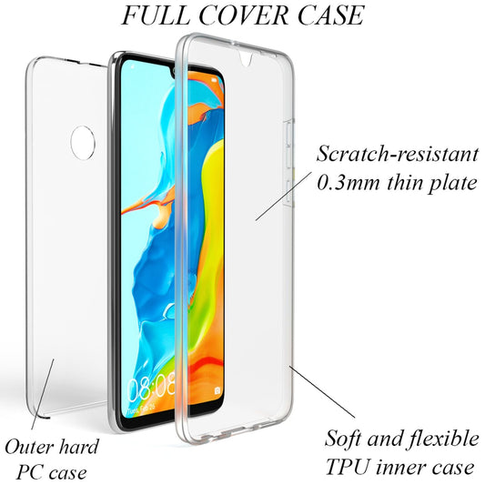 Husa de telefon NALIA pentru Huawei P30 Lite, cu protecție completă la 360 de grade