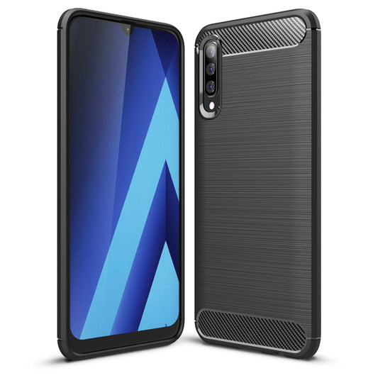 Carcasă NALIA Design pentru Samsung Galaxy A70, carcasă elegantă din fibră de carbon