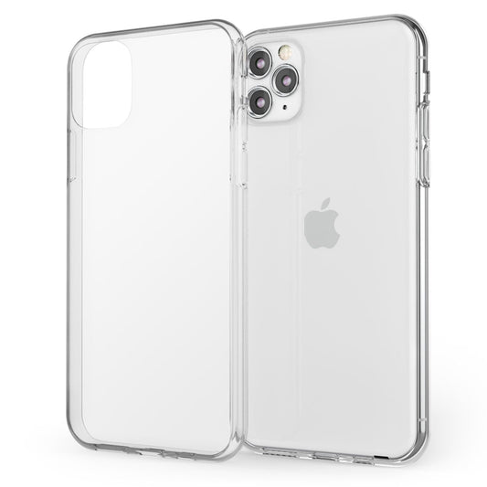 NALIA AirFlex Silikonhülle iPhone 11 Pro - Ultraklar Transparenz, Dicke 0,8 mm, Gewicht 6 g