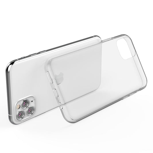 NALIA AirFlex Silikonhülle iPhone 11 Pro - Ultraklar Transparenz, Dicke 0,8 mm, Gewicht 6 g