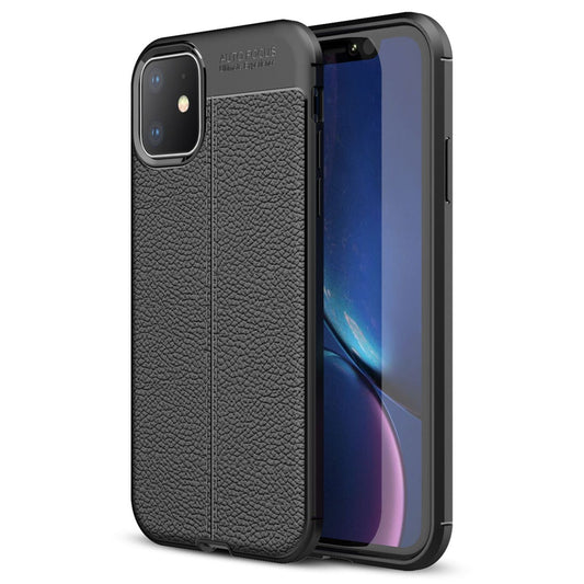 NALIA Barron Lederoptik Hülle iPhone 11 - Kompatibel, Material Leder-Look TPU, Dünne Passform