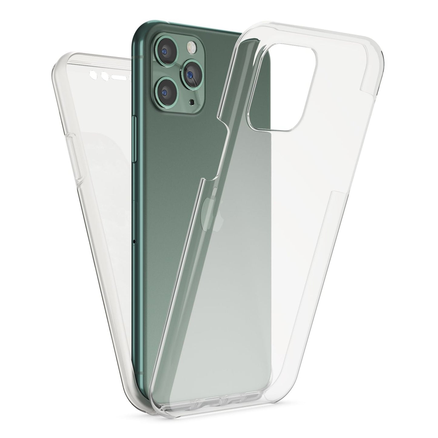 Etui NALIA Berlin 360Guard do iPhone'a 11 Pro Max, przezroczyste, pełna ochrona – ochrona całego ciała, smukłe, odporne na wstrząsy