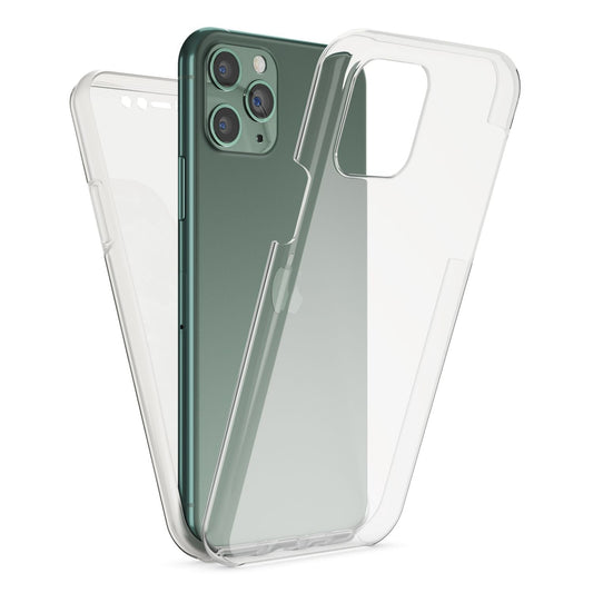 NALIA Handy Hülle für iPhone 11 Pro, Full-Cover TPU  Schutz Case Cover Bumper