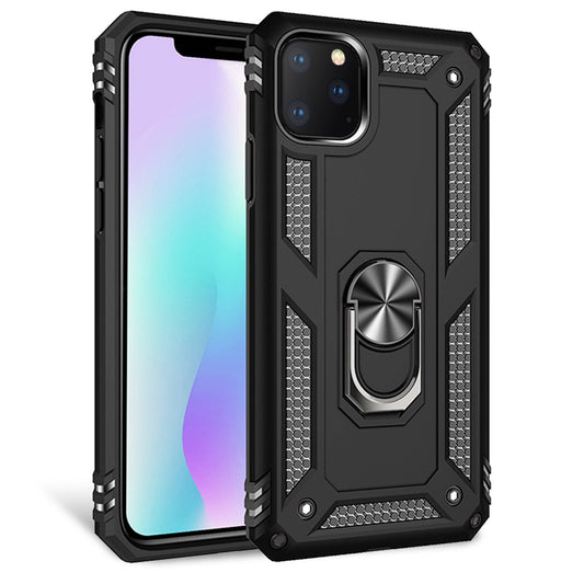 NALIA Ring Handy Hülle für iPhone 11 Pro, Schutz Case Cover Tasche Etui Bumper