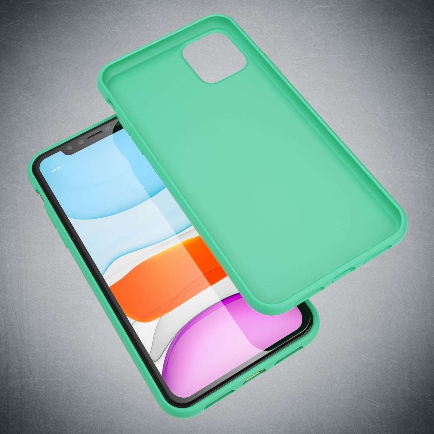 NALIA Neon Case Neonfarben - Kapazität iPhone 11, Größe 6,1 Zoll