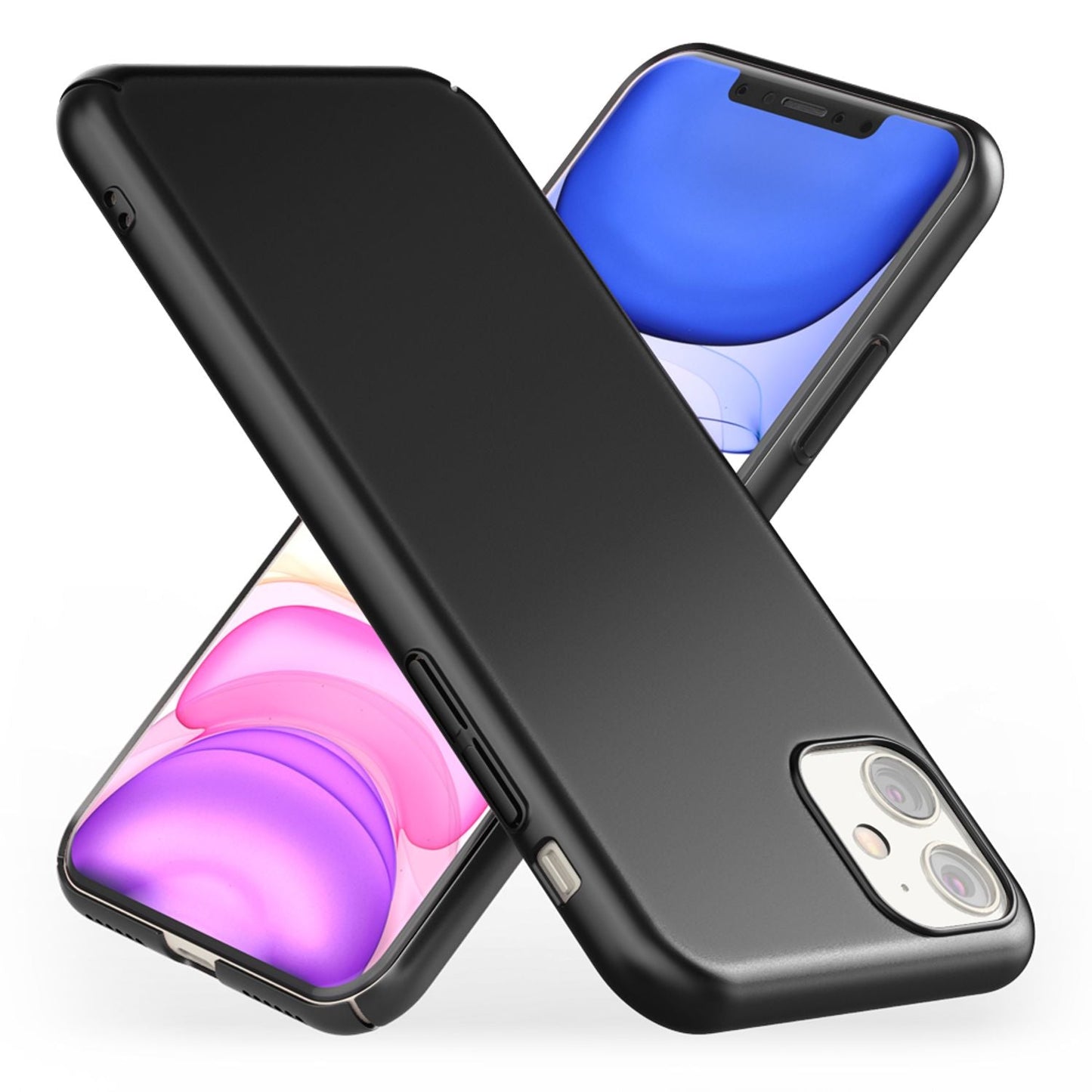 NALIA Handyhülle für iPhone 11, Schutz Case Cover Tasche Bumper Etui Schale