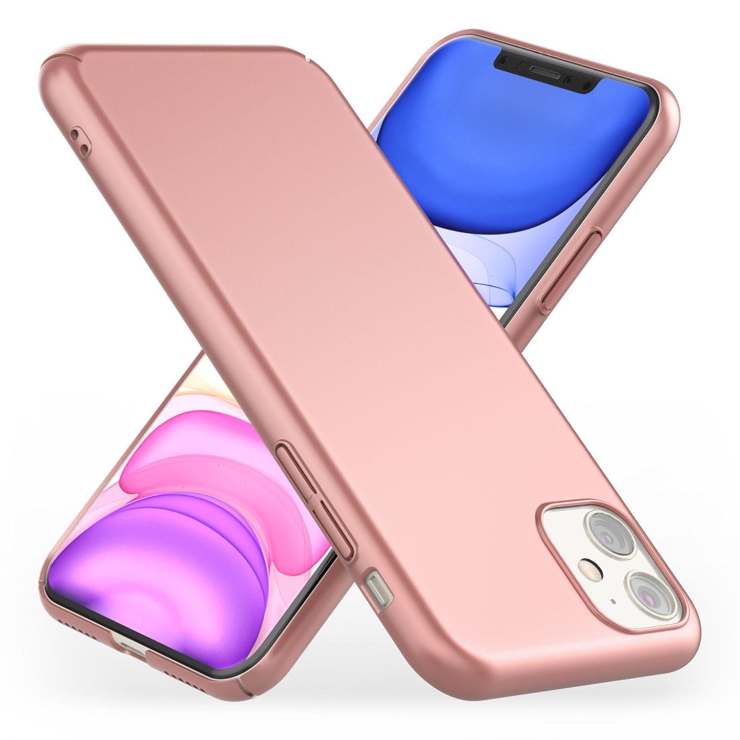 NALIA Handyhülle für iPhone 11, Schutz Case Cover Tasche Bumper Etui Schale
