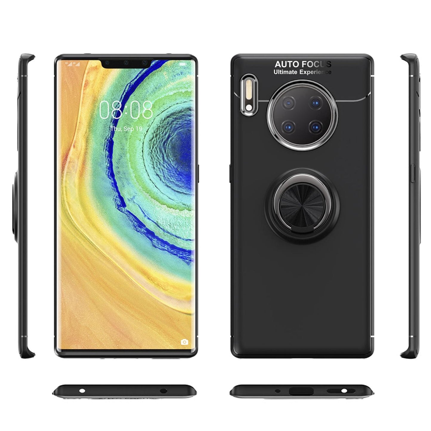 NALIA Ring HandyHandyhülle für Huawei Mate 30 Pro / Mate 30 Pro 5G Handyhülle mit Halter