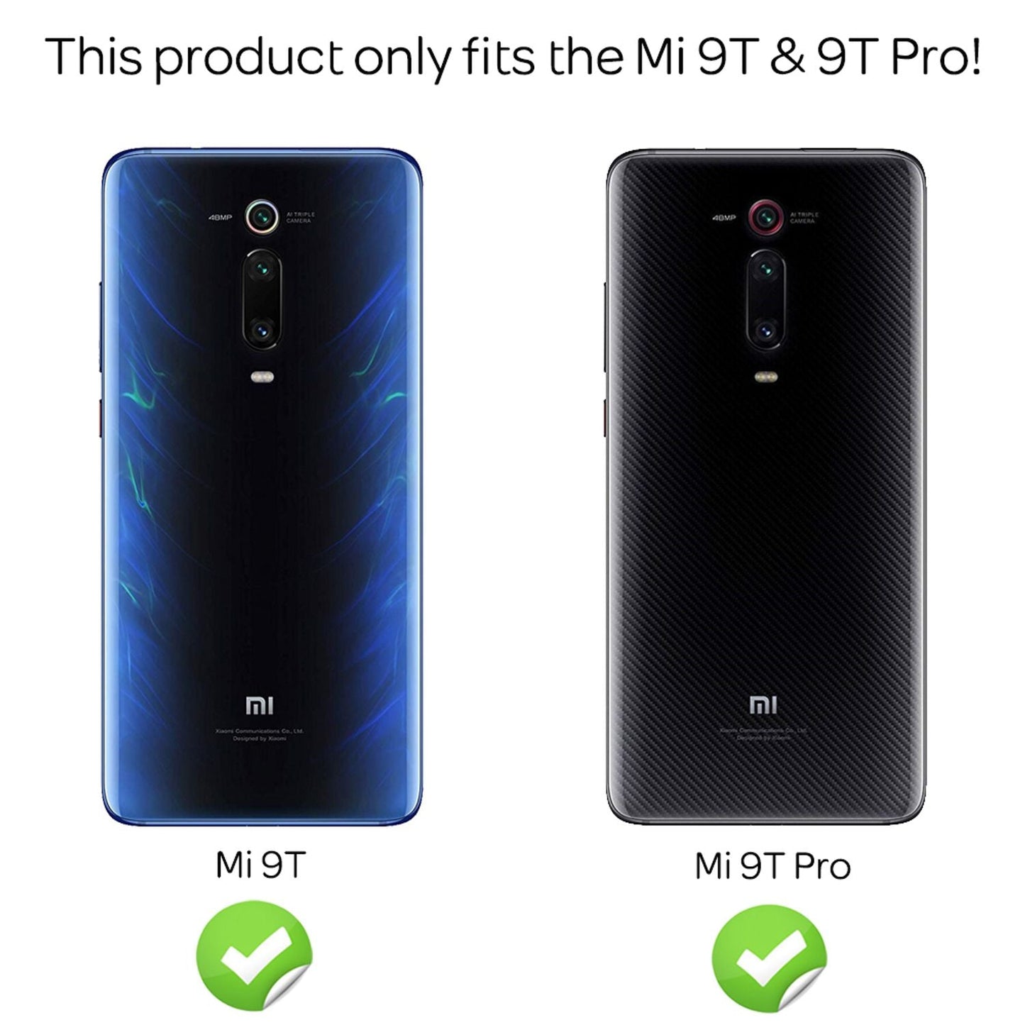 NALIA Ring Case für Xiaomi Mi 9T / 9T Pro Hülle, Stoßfeste Handyhülle mit Halter