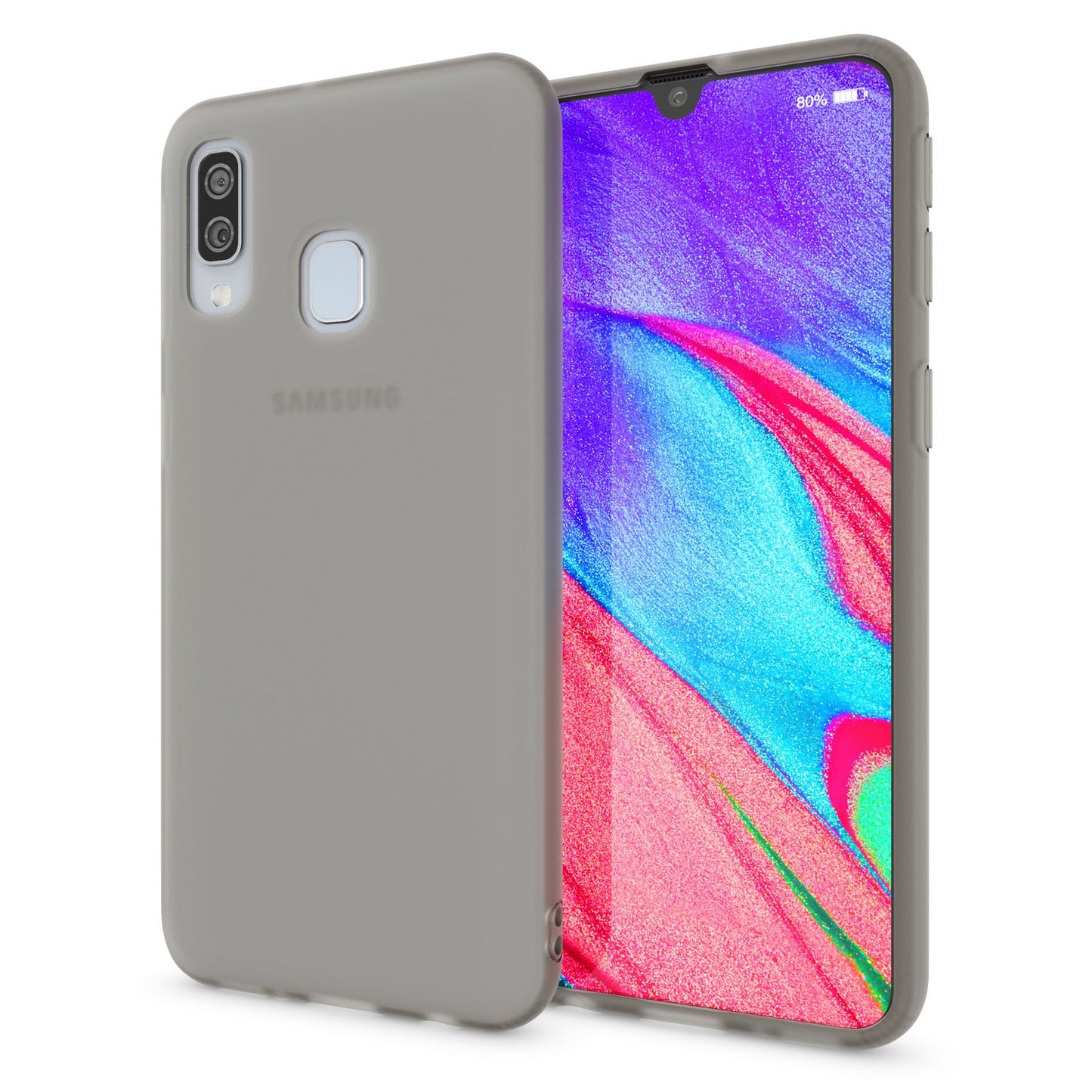 NALIA Galaxy A20e Ultra-Slim Leichte Transparente Hülle - Dünn Transparent, TPU Silikon, Passgenau