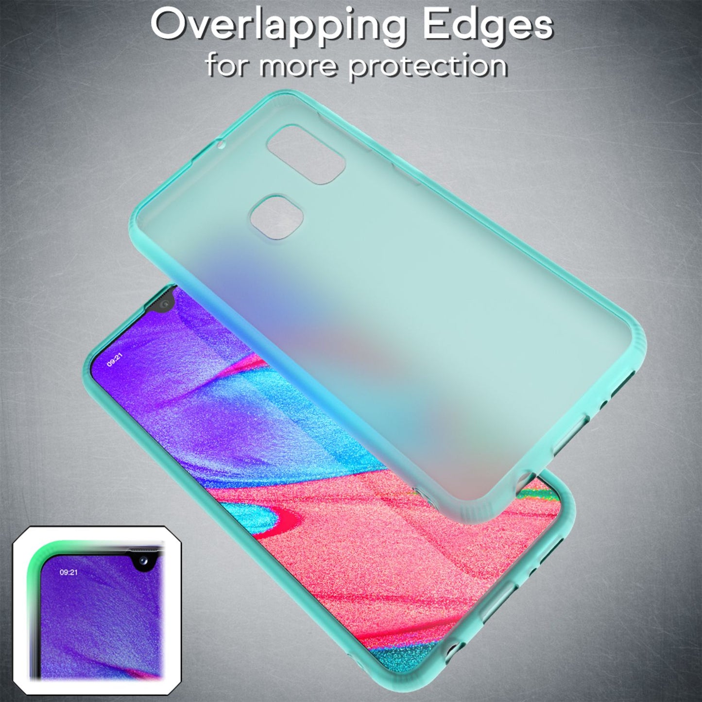 NALIA Galaxy A20e Ultra-Slim Leichte Transparente Hülle - Dünn Transparent, TPU Silikon, Passgenau