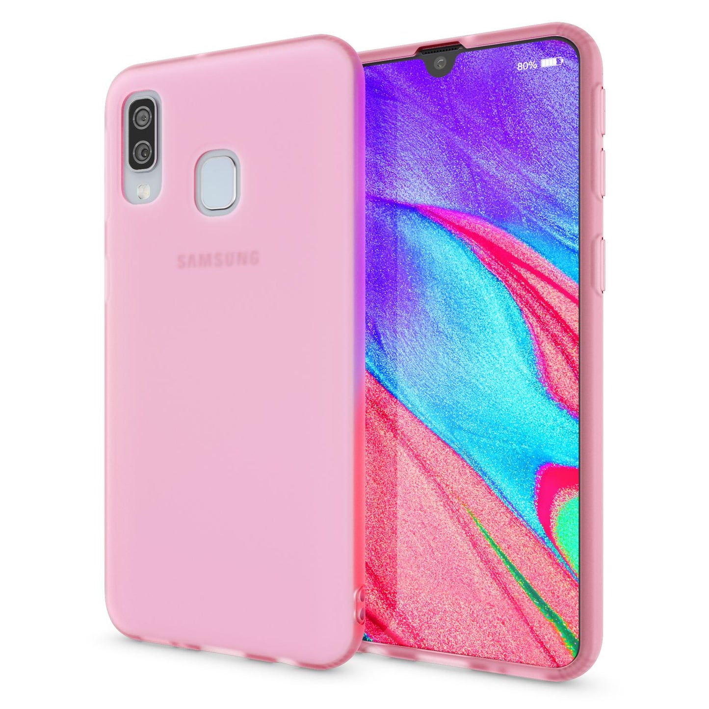 NALIA Galaxy A20e Ultra-Slim Leichte Transparente Hülle - Dünn Transparent, TPU Silikon, Passgenau