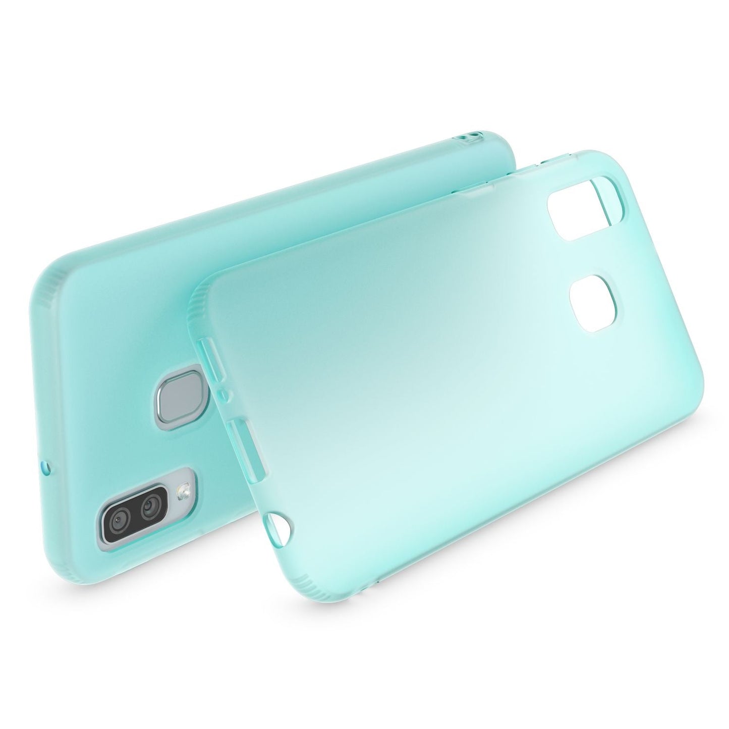 NALIA Galaxy A40 Dünne Silikonhülle - Passgenaues TPU Case Transparent Kratzfest