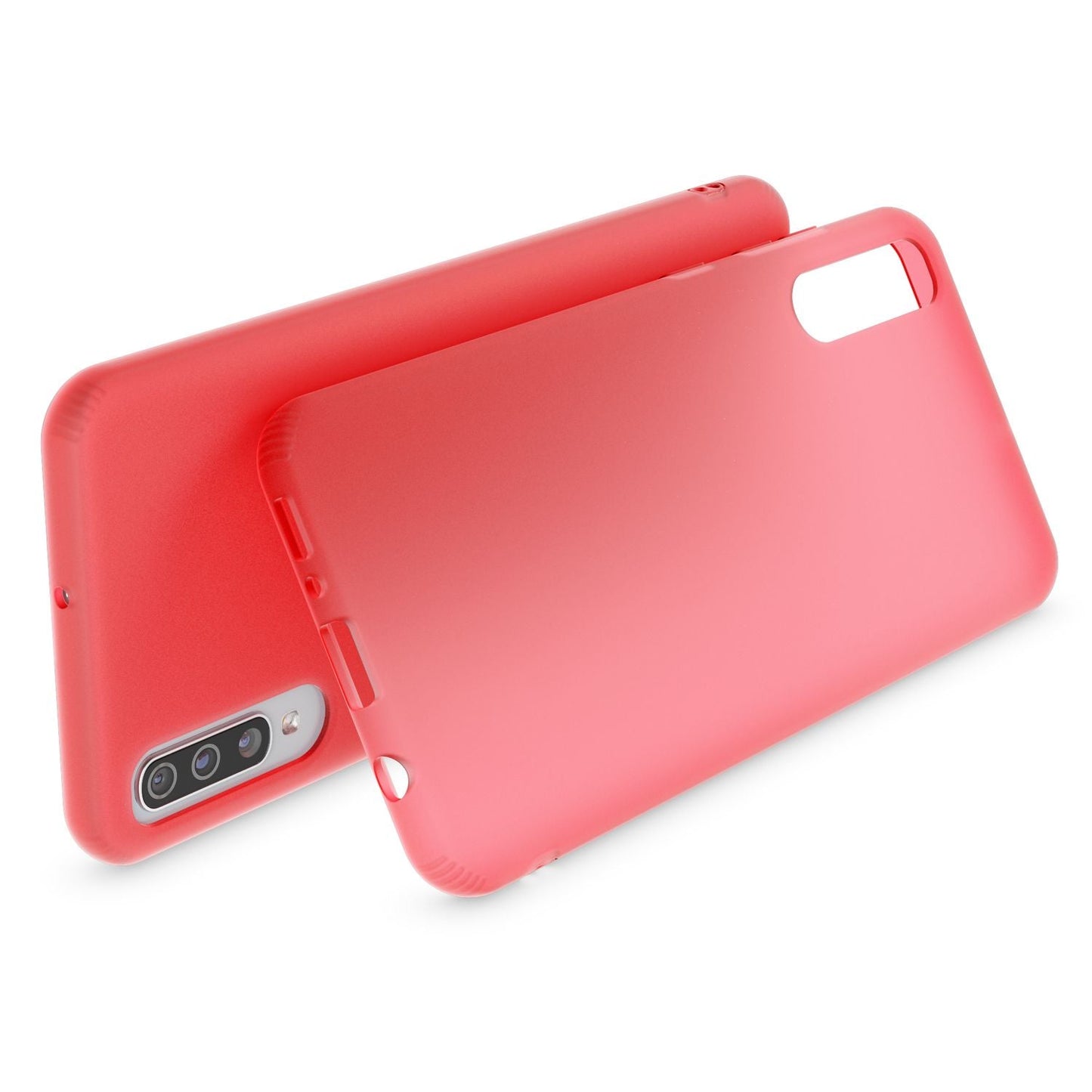 NALIA Galaxy A70 Slim Hülle - Dünn, Transparent, TPU Schutzhülle Weiches Silikon Etui Für Galaxy A70