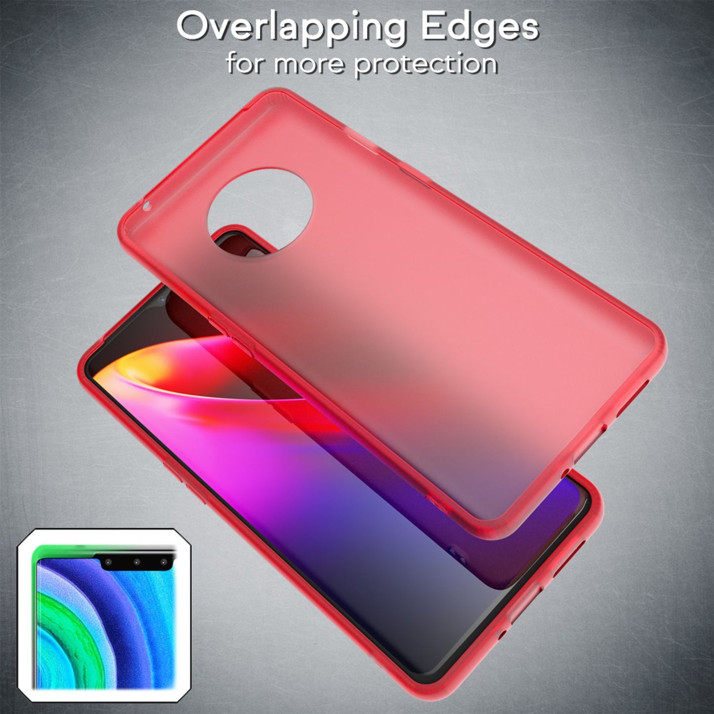 Husă de telefon mobil NALIA pentru Huawei Mate 30 Pro, husă de protecție subțire, tip bumper bag