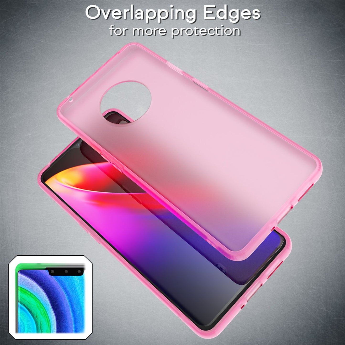 Husă de telefon mobil NALIA pentru Huawei Mate 30 Pro, husă de protecție subțire, tip bumper bag